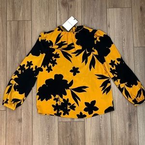 Who What Wear Floral Blouse Size S